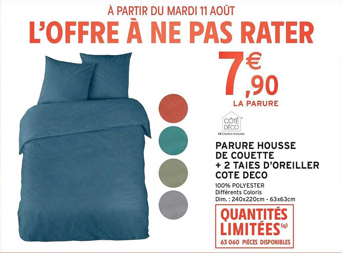 L’OFFRE À NE PAS RATER