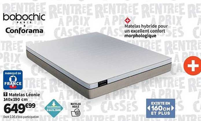 Matelas Léonie 140x190