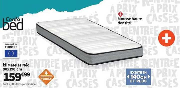 Matelas Néo 90x190 cm