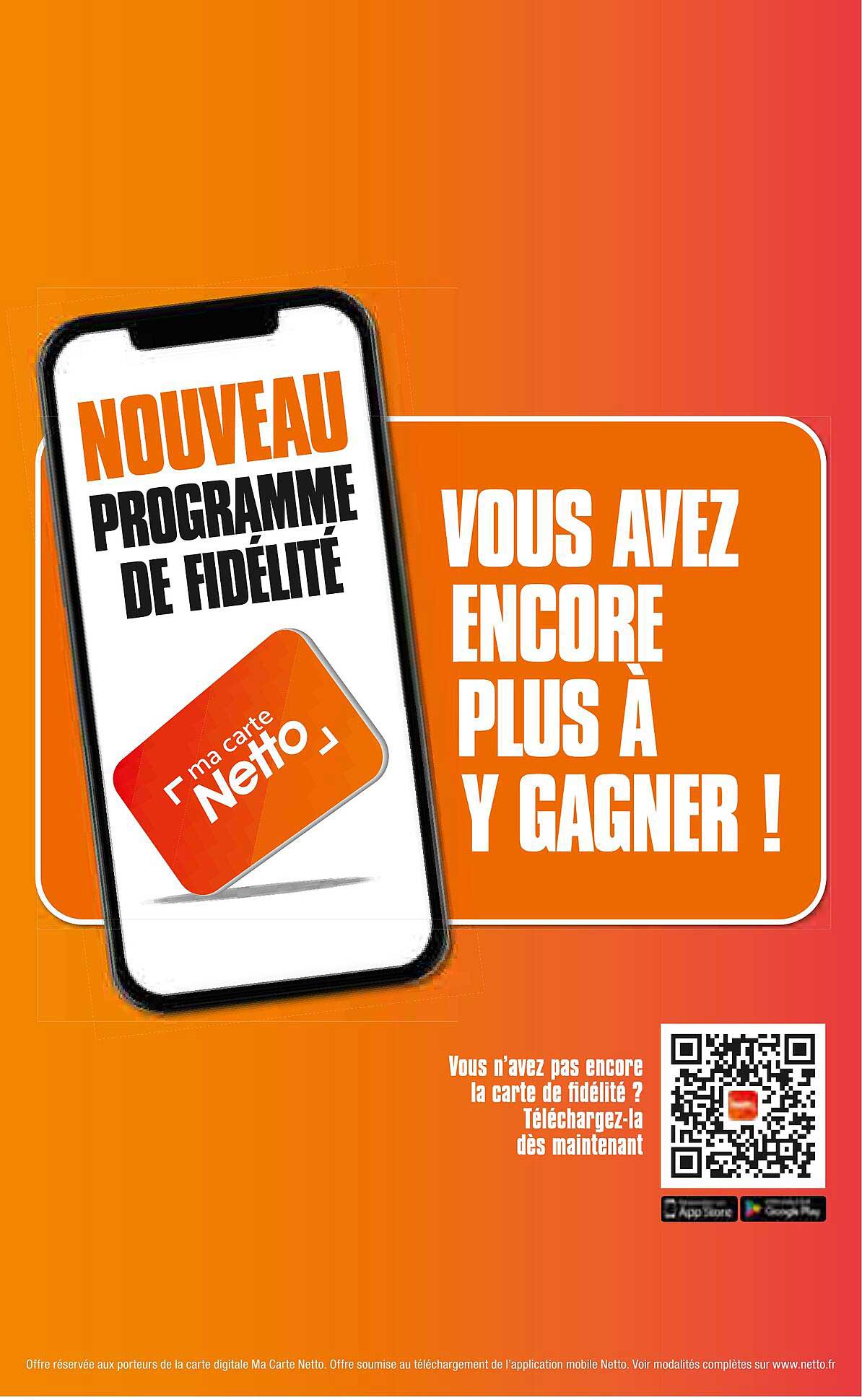 NOUVEAU PROGRAMME DE FIDÉLITÉ