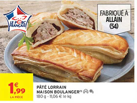 PÂTÉ LORRAIN MAISON BOULANGER®