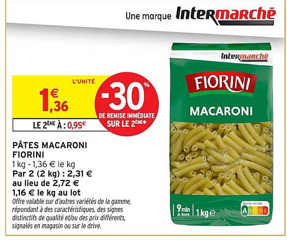 PÂTES MACARONI FIORINI