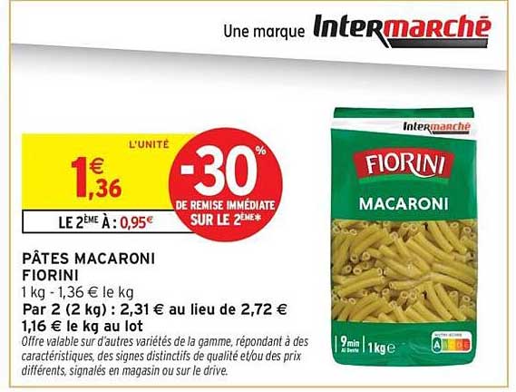 PÂTES MACARONI FIORINI