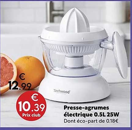 Presse-agrumes électrique 0.5L 25W