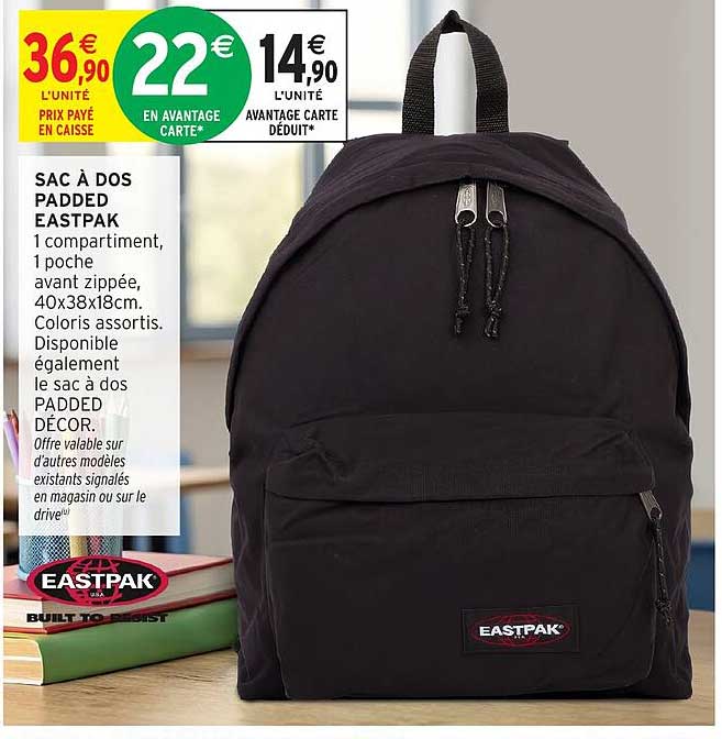 SAC À DOS PADDED EASTPAK