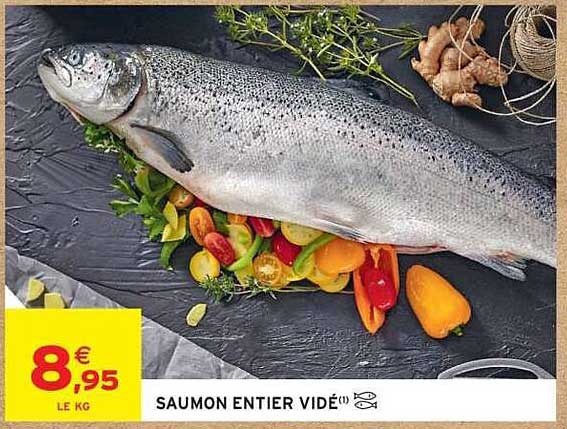 SAUMON ENTIER VIDÉ(1)
