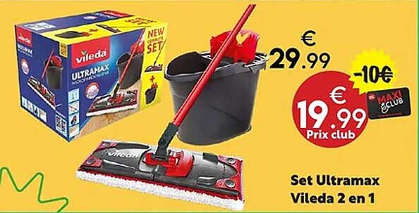 Set Ultramax Vileda 2 en 1