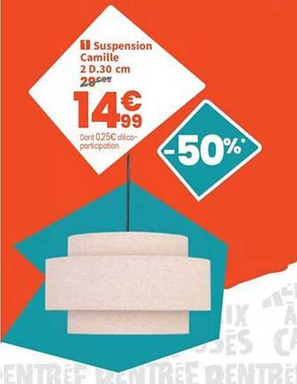 Suspension Camille 2 D.30 cm