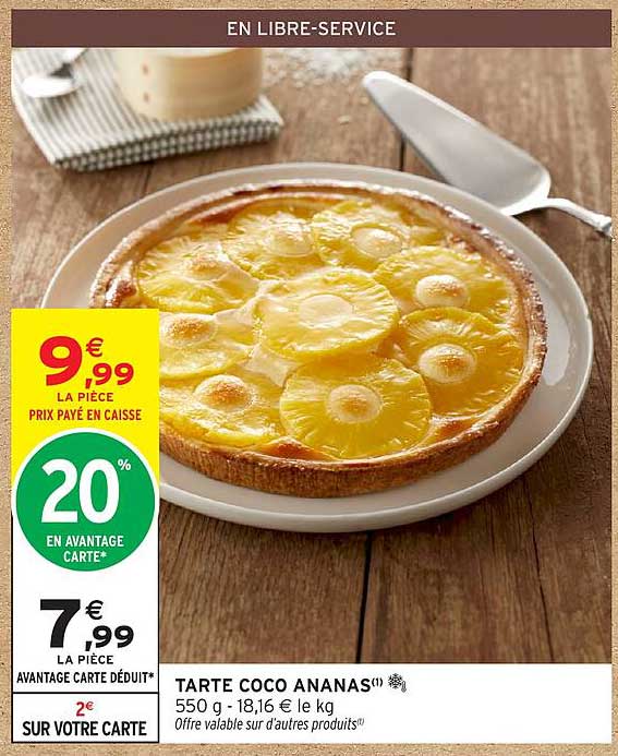 TARTE COCO ANANAS