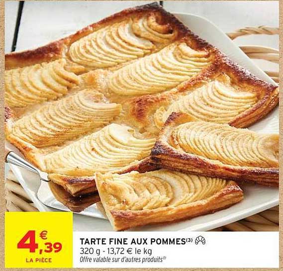 TARTE FINE AUX POMMES