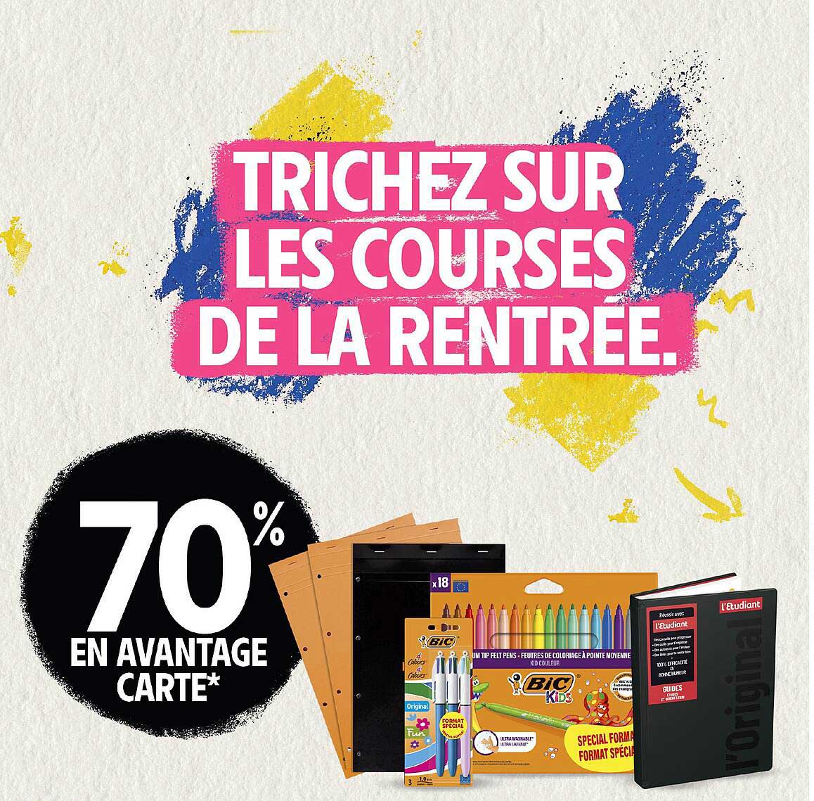 TRICHEZ SUR LES COURSES DE LA RENTRÉE.