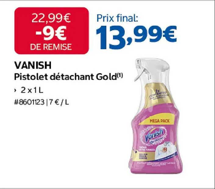 VANISH Pistolet détachant Gold