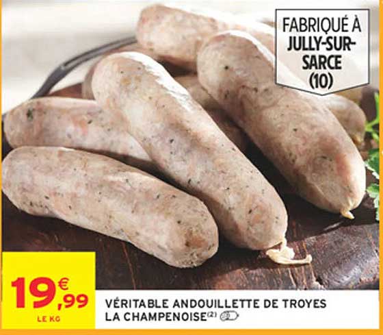 VÉRITABLE ANDOUILLETTE DE TROYES LA CHAMPENOISE