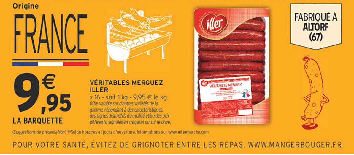 VÉRITABLES MERGUEZ ILLER