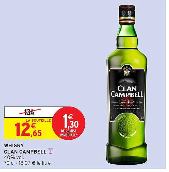 WHISKY CLAN CAMPBELL