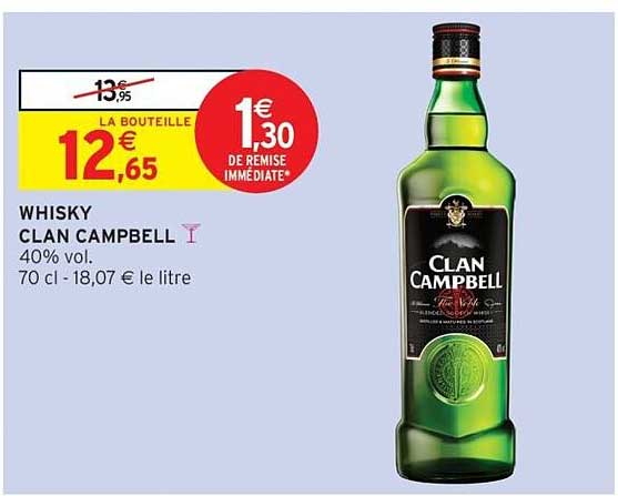 WHISKY CLAN CAMPBELL