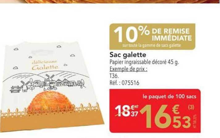 10% DE REMISE IMMÉDIATE