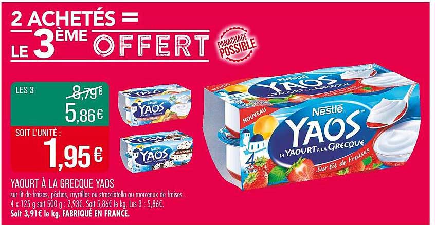 2 ACHETÉS = LE 3è OFFERT