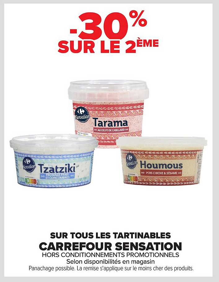 -30% SUR LE 2ÈME