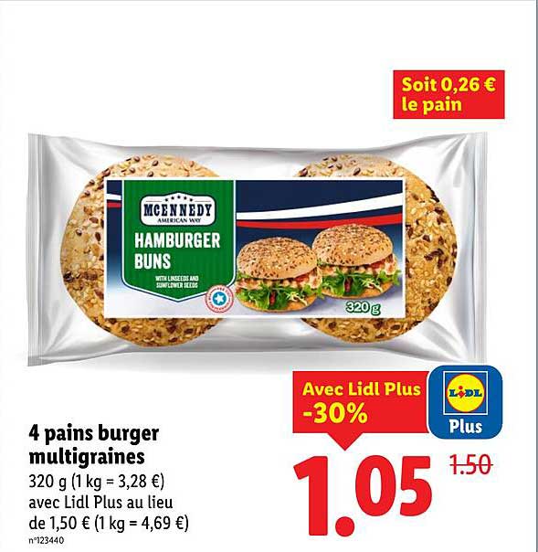 4 pains burger multigraines