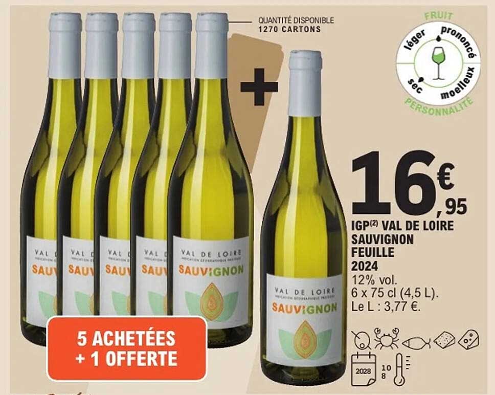 5 ACHETÉES + 1 OFFERTE