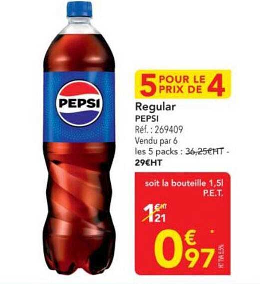 5 POUR LE PRIX DE 4