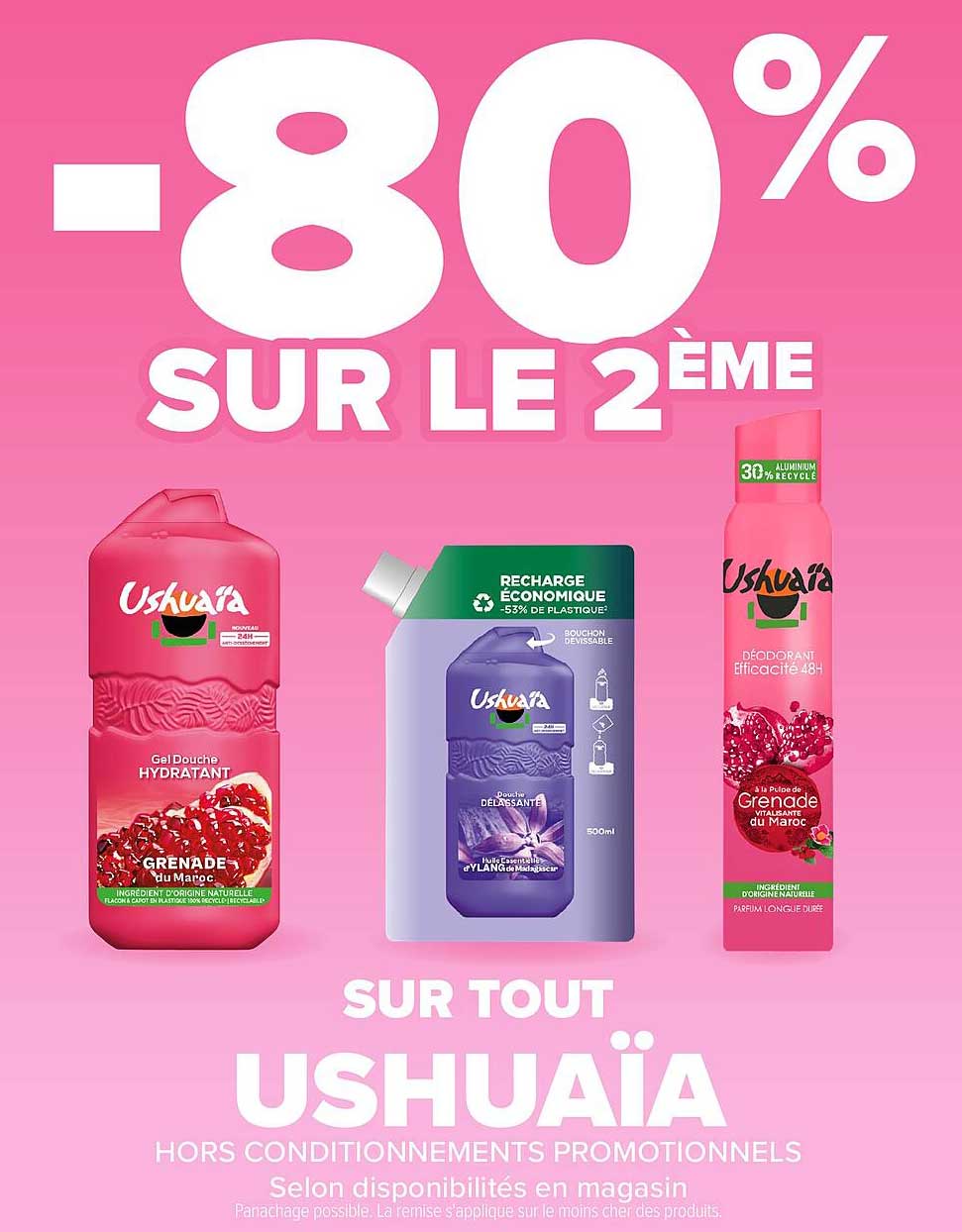 -80% SUR LE 2ème SUR TOUT USHUAÏA