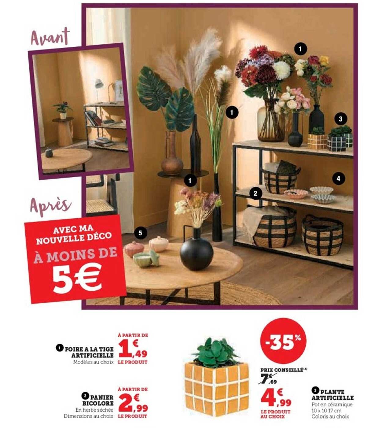 À moins de 5€