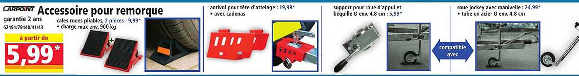 Accessoire pour remorque