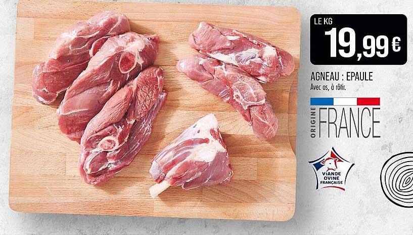 AGNEAU : EPAULE