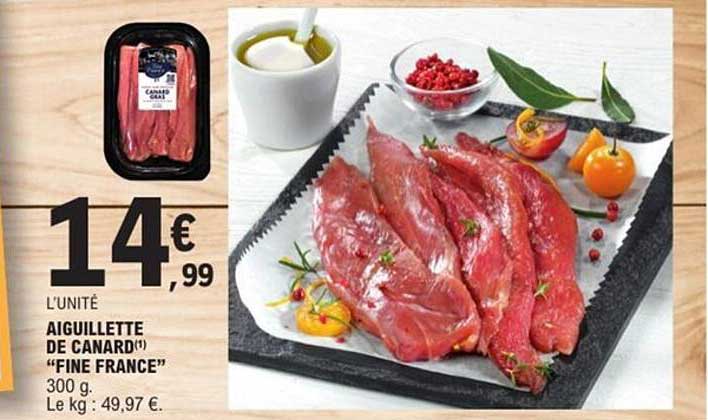 AIGUILLETTE DE CANARD "FINE FRANCE"