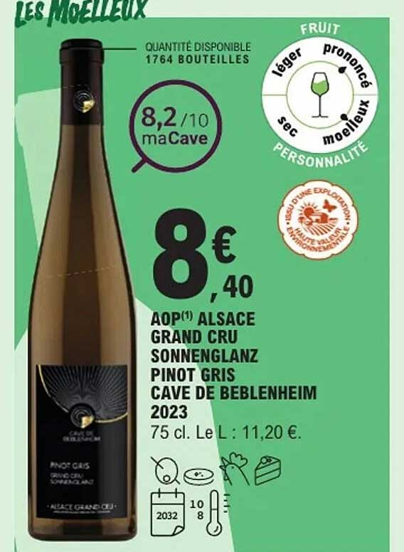 AOP Alsace Grand Cru Sonnenglanz Pinot Gris 2023