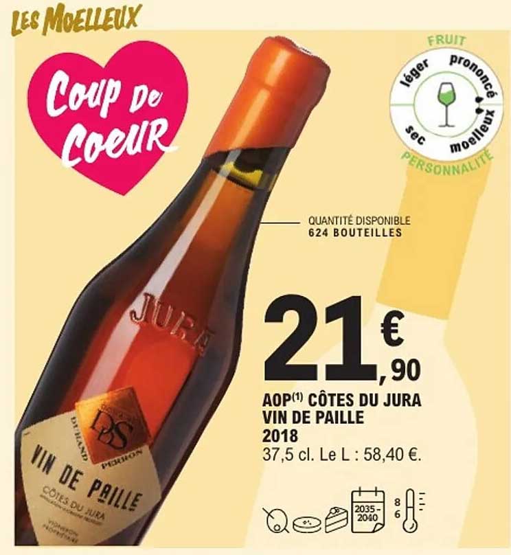 AOP CÔTES DU JURA VIN DE PAILLE 2018
