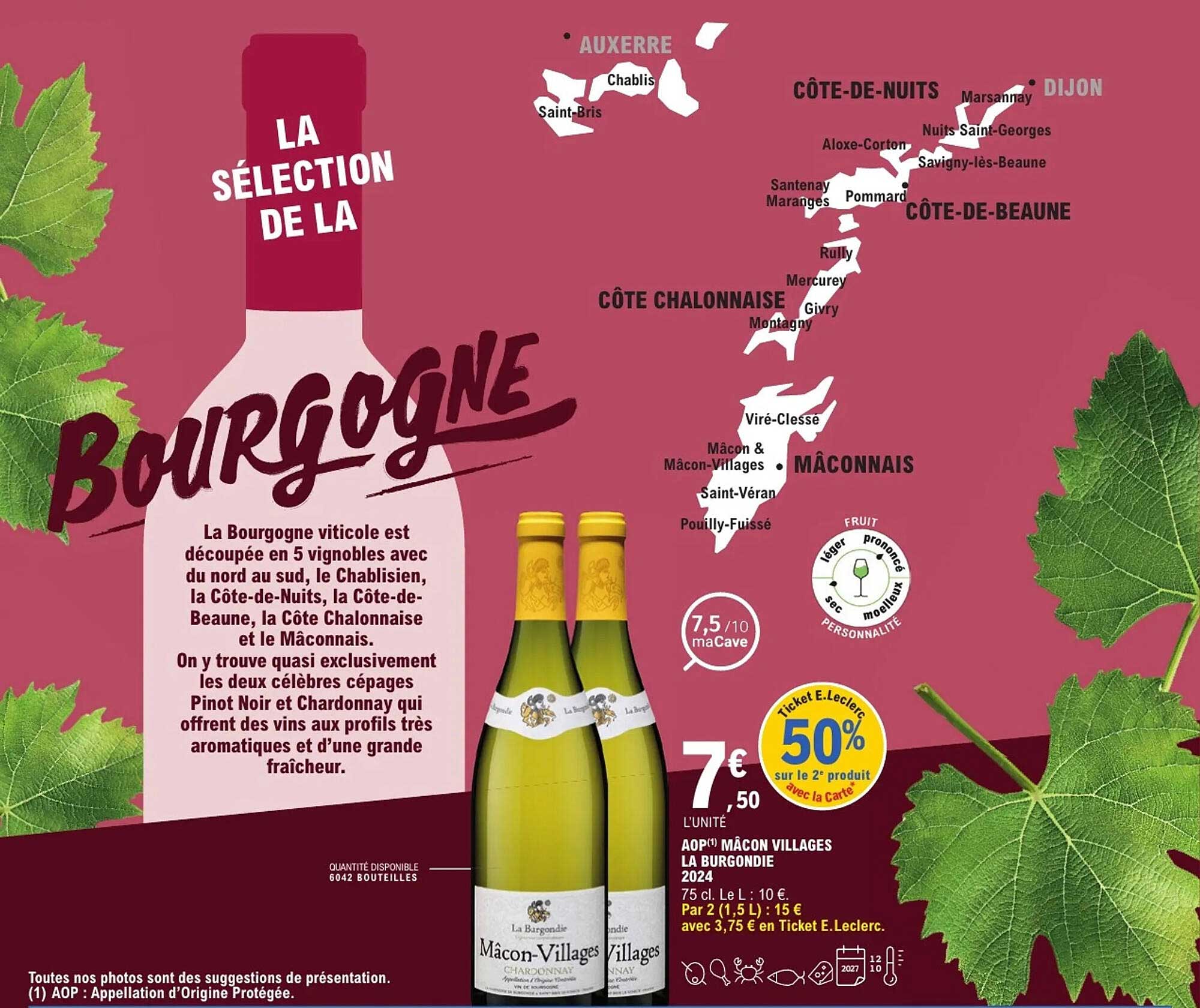 AOP Mâcon Villages La Burgundy 2024