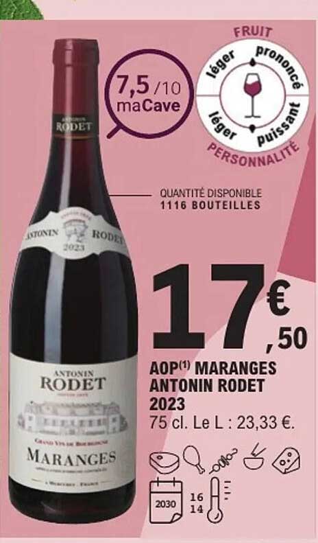 AOP Maranges Antonin Rodet 2023