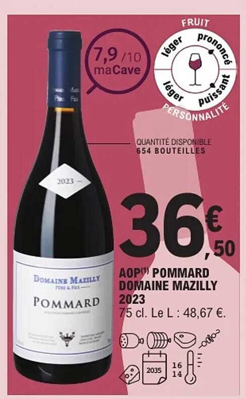 AOP POMMARD DOMAINE MAZILLY 2023