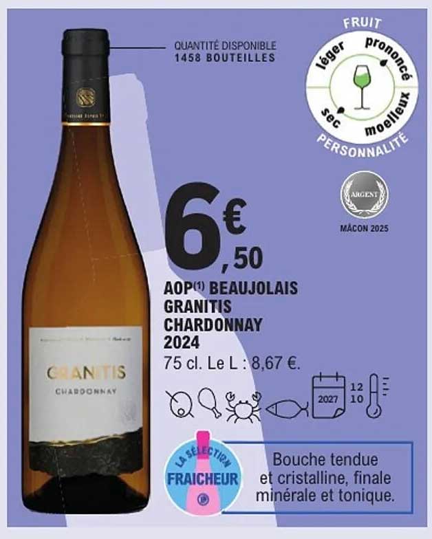 AOP(1) BEAUJOLAIS GRANITIS CHARDONNAY 2024