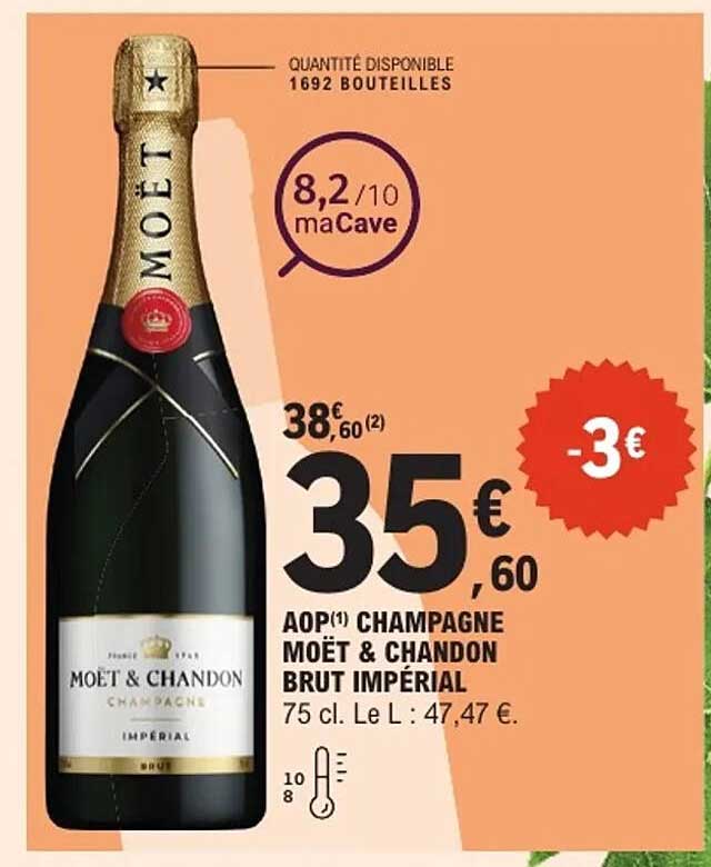 AOP(1) CHAMPAGNE MOËT & CHANDON BRUT IMPÉRIAL