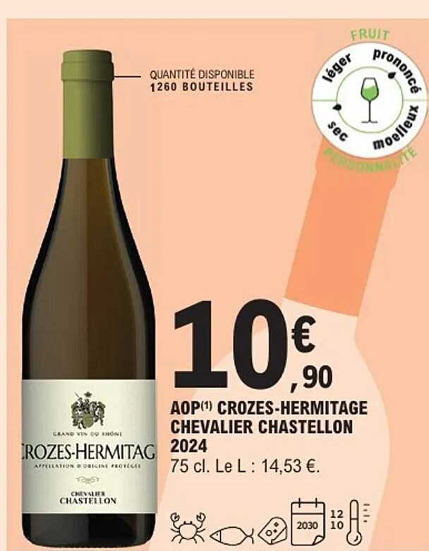 AOP(1) CROZES-HERMITAGE CHEVALIER CHASTELLON 2024