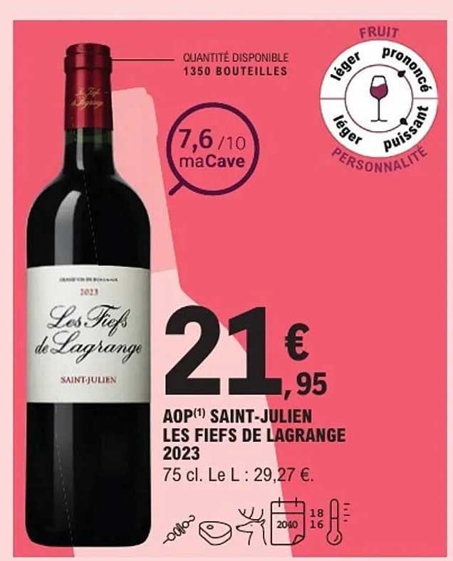 AOP(1) SAINT-JULIEN LES FIEFS DE LAGRANGE 2023