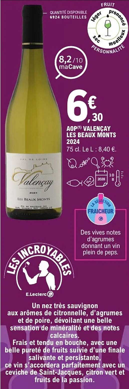 AOP(1) Valençay Les Beaux Monts 2024