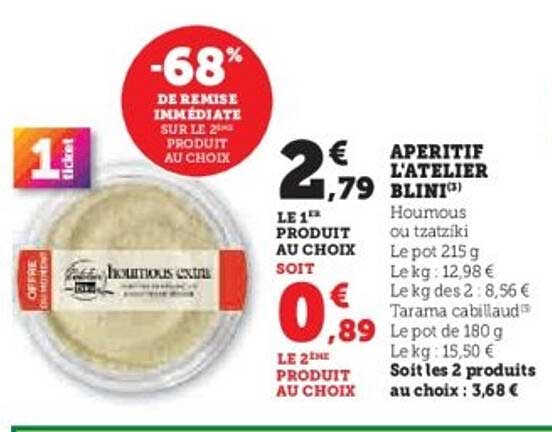 APERITIF L'ATELIER BLINT