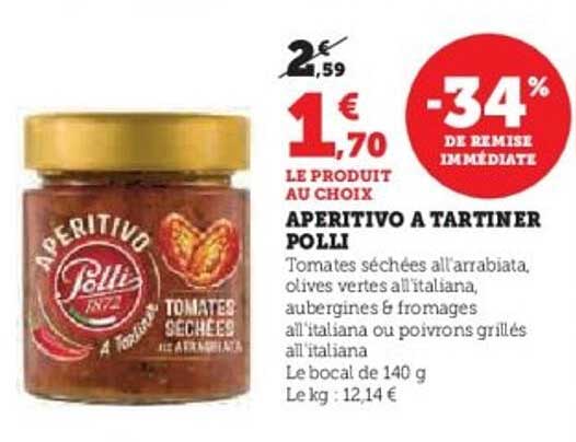 APERITIVO A TARTINER POLLI