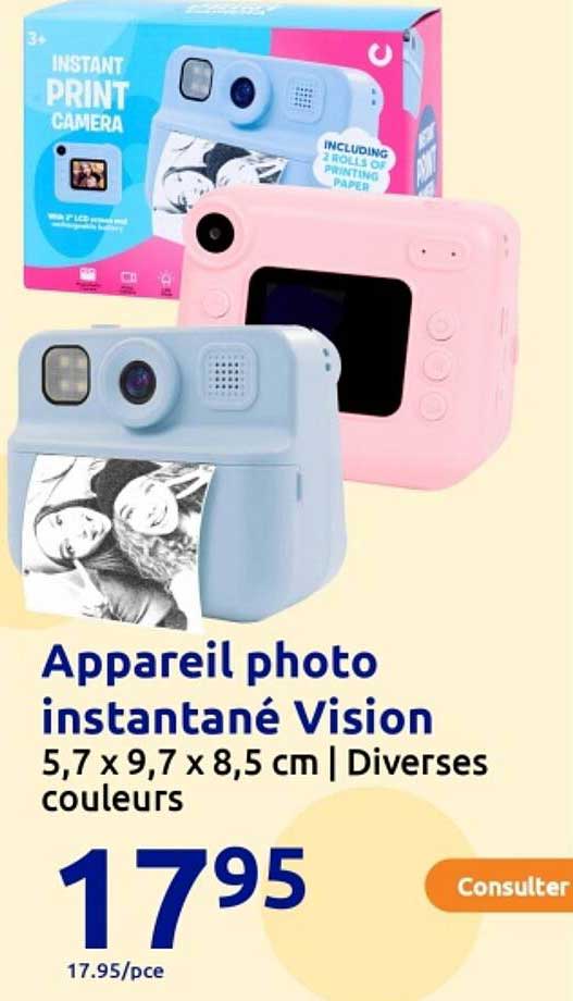 Appareil photo instantané Vision