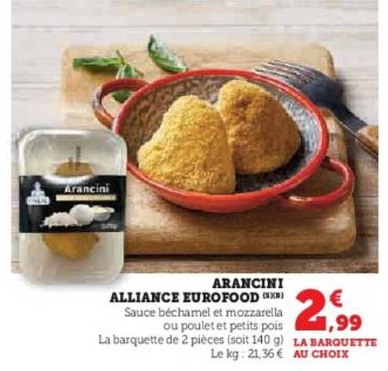 ARANCINI ALLIANCE EUROFOOD