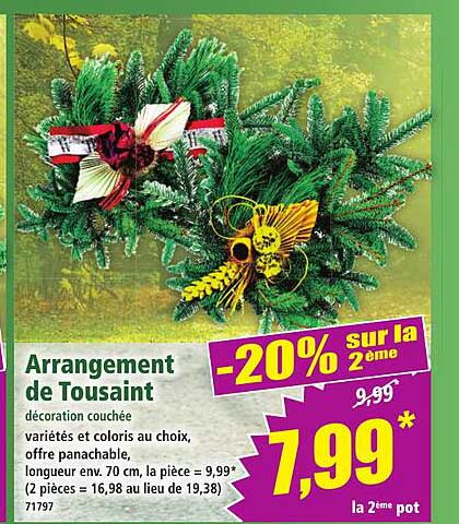 Arrangement de Toussaint