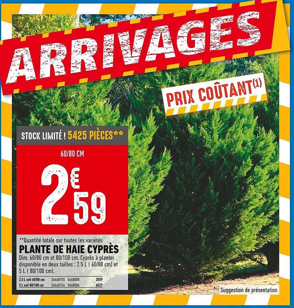 ARRIVAGES