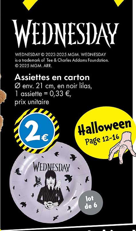 Assiettes en carton