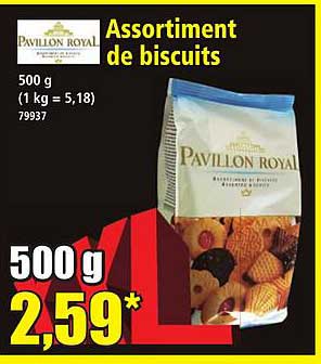 Assortiment de biscuits