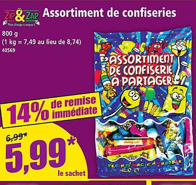 Assortiment de confiseries